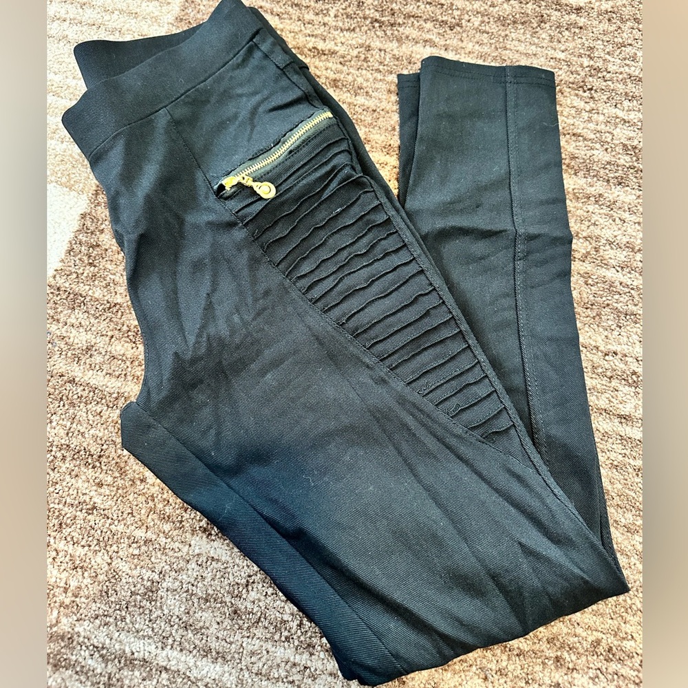 Black Stretch Pants